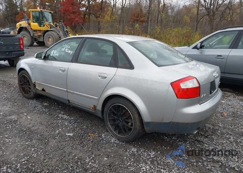 2003 Audi A4 1.8T z USA, uszkodzony, nr VIN WAULC68EX3A248680